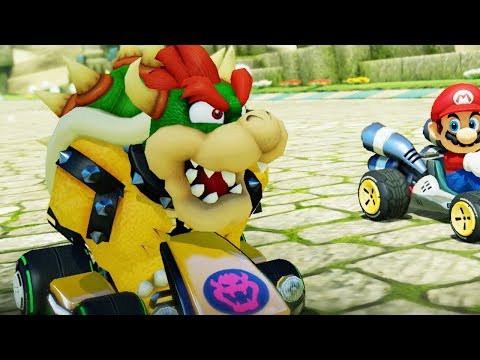 Mario Kart 8 Deluxe - Mushroom Cup 150cc (Bowser Gameplay)
