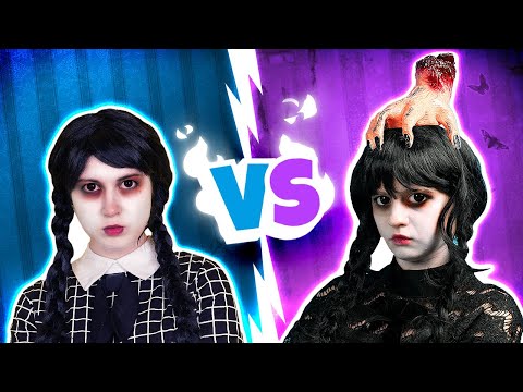 Wednesday Addams! From Nerd to Popular with 3SIS Family
