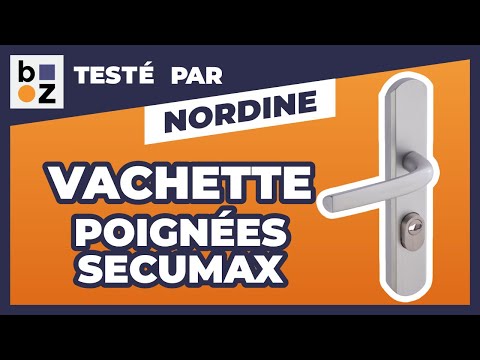 Poignées de porte sur plaque de sécurité - renforcée - Secumax VACHETTE