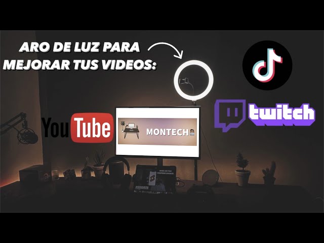 Vídeo relacionado con UPhitnis Aro de Luz con Tripode, 10" Ring Light con Control Remoto 3 Modos 10 Brillos Regulables Anillo de Luz para TikTok, Maquillaje, Selfie, Streaming, Youtube, Twich Live