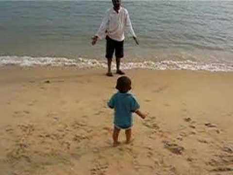 Hamza & Harun At The Beach