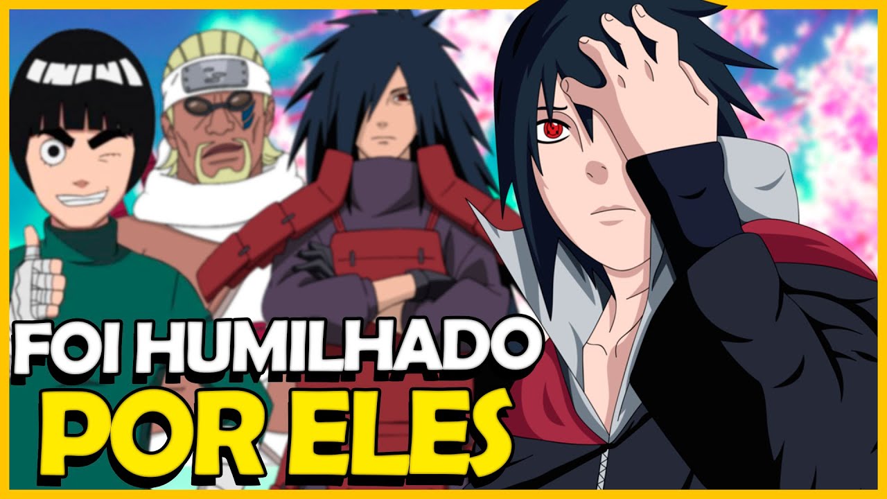 7 Vezes que VARRERAM a rua com a CARA do Sasuke