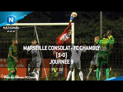 GS Marseille Consolat vs FC Chambly, National 2016...