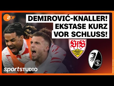 VfB Stuttgart – SC Freiburg | Bundesliga, 20. Spieltag 2025/26 | sportstudio