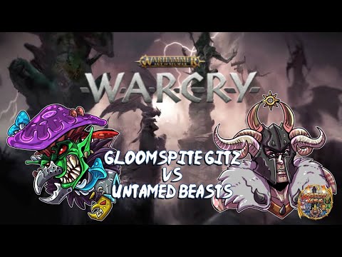 Age of Sigmar Warcry Battle Report: Gloomspite Gitz vs Untamed Beasts
