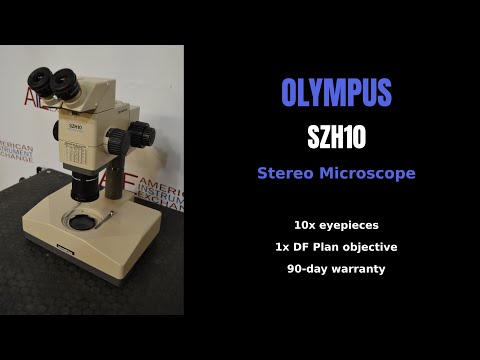 Olympus SZP10 stereo zoom Microscope