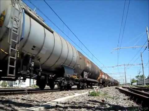 RFI Archimede + Cisterne + Intermodali + E655.540 Grigio Blu + 1960 a Torricola