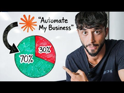 Video thumbnail: My Plan to Automate 70% of my Business w/ Claude Code (in 30 Days)