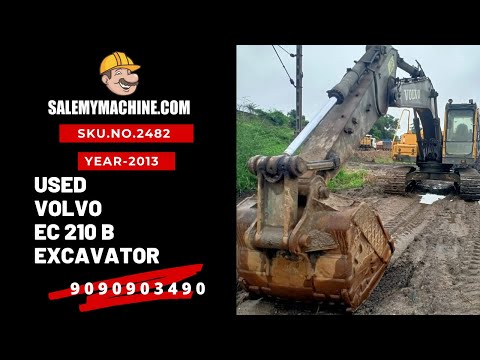 Used Volvo Excavator  Ec210b For Sale At Salemymchine.