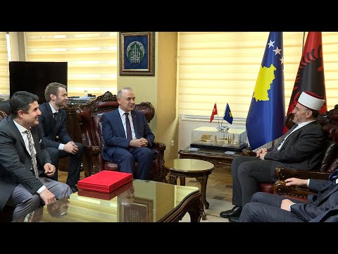 Myftiu Naim ef. Tërnava priti në takim Valiun e Jallovës