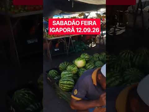 feira livre Igaporã Bahia #dicas