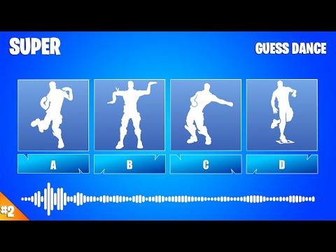 GUESS THE FORTNITE DANCE BY ITS MUSIC - Fortnite Challange - PART 2 | Super
