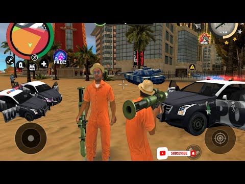 PRISONER UNIFORM WEAR PART 11 || Vegas CRIME SIMULATOR || OPEN WORLD GAMEPLAY ANDROID