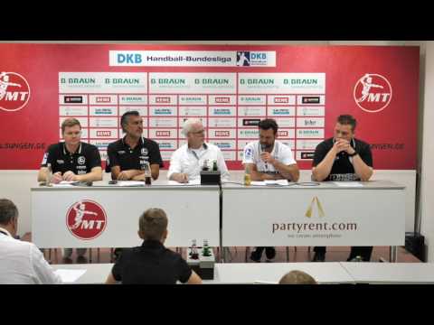 MT Melsungen vs. TBV Lemgo (32:27) Pressekonferenz
