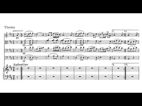 Franz Schubert - Theme and Variations on Die Forelle (from Piano Quintet in A Major, D.667 "Trout")
