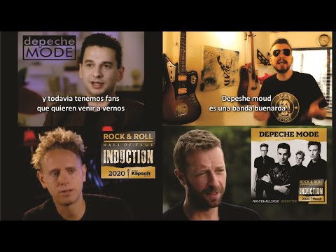 DEPECHE MODE - ROCK N ROLL HALL OF FAME INDUCTION - by PETER PUNK GRUNGE