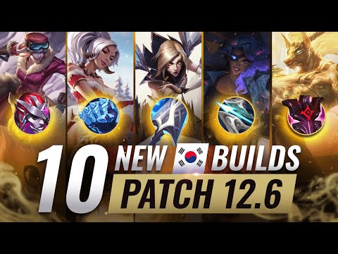 10 OP Korean Builds To ABUSE For FREE LP In Patch 12.6 - League of Legends