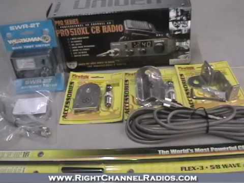 Uniden Pro510XL Off-Road CB Radio Kit