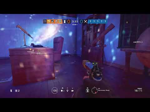 Clutch and ace with sneaky caveira(rainbow 6 seige)