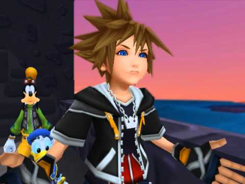 Kingdom Hearts II, English cutscene: 127 - Their Aim Is... - HD 720p