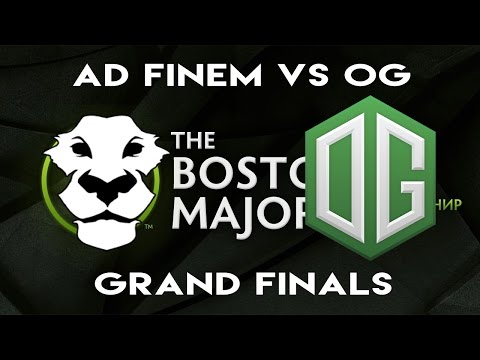 OG vs Ad Finem Grand Final Game 4  BOSTON MAJOR 2016 DOTA 2    HIGHLIGHTS
