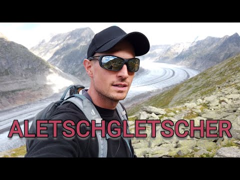 Hiking to the Aletsch Glacier – the largest glacier in the Alps!