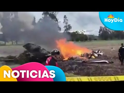 Yeison Jiménez: Imágenes muestran la magnitud del fatal accidente | Hoy Día | Telemundo