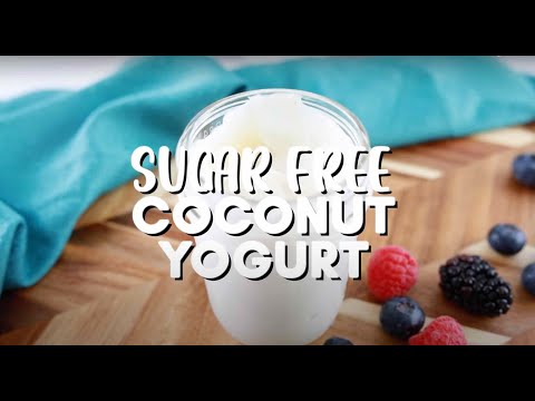 Easy Sugar Free Coconut Yogurt Recipe