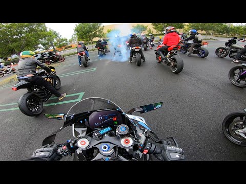 Cop Goes After Bikers in Group Ride!