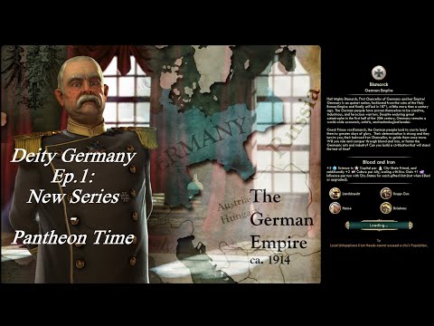 Civ 5 Vox Populi: Deity Germany - Ep.1: New Series - Pantheon Time