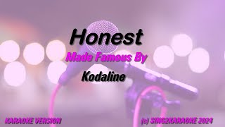 Kodaline   Honest (Karaoke Version) Lyrics