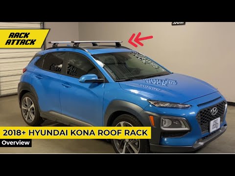 2018+ Hyundai Kona with Thule WingBar EVO Roof Rack Crossbars