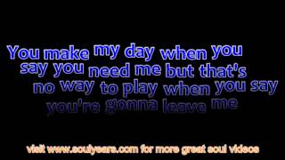 Jerry Butler - Moody Woman (with lyrics)
