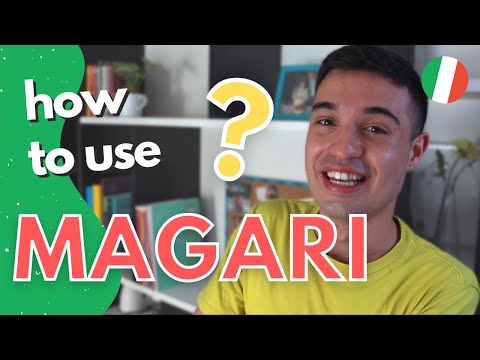 Usi della parola MAGARI in italiano (ita audio with subs)