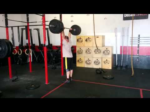 Bill 245# push jerk