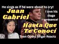 Teen Opera Singer Reacts To Juan Gabriel - Hasta Que Te Conocí