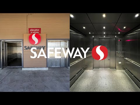 Anti-Scenic Mitsubishi Hydraulic Elevators - Safeway, The Orchards - Walnut Creek, CA