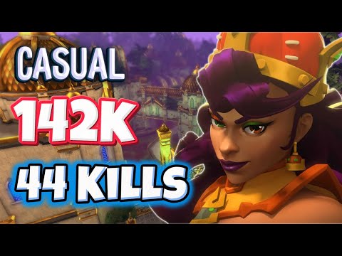 44 Kills + 142k Dmg BETTY Gameplay (Fiery Disposition) Paladins Casual (My First Betty Match)