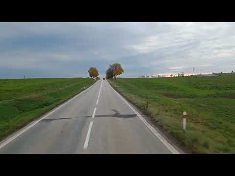 Driving in Slovakia, route 75, Kolta - Dvory nad Zitavou