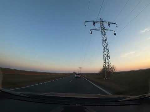 Driving from Borat's Home Town, Glod, Romania, to Bucharest, Romania