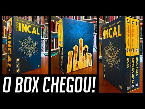 THE WORLD'S BEST INCAL COLLECTION! Incal Final with BOX arrives on Amazon TODAY!!