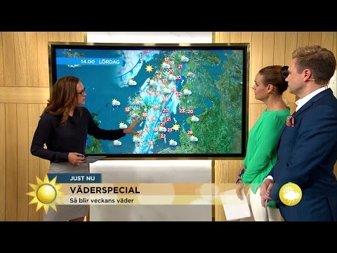 Väderspecial: Här är nya solkusten - Nyhetsmorgon (TV4)
