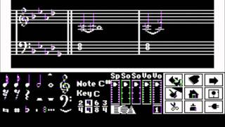 Will Harvey's Music Construction Set for the Apple II