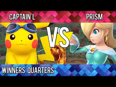 VSB #19 - Captain L (Pikachu) vs. OMS | Prism (Rosalina, Palutena) - Winners Quarters - SSB4