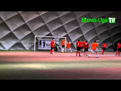 28.02.2014 III Biznes Liga B - Kolporter II vs. Krakodlew