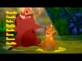 Lion King Hakuna Matata One Line Slavic Multilanguage