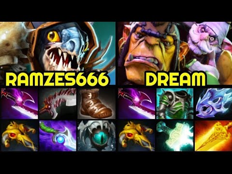 RAMZES666 Slark Try Hard Game vs DREAM Alchemist Max Attack Speed Dota 2