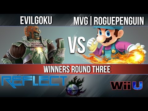 REFLECT 4 - Evilgoku vs. MVG | Roguepenguin - Winners Round Three - Smash Wii U