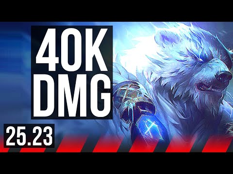 VOLIBEAR vs IRELIA (TOP) | 6 solo kills, 12/3/6, Dominating, 40k DMG | EUW Challenger | 25.23