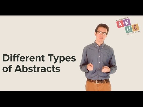 Writing Abstracts: An Overview